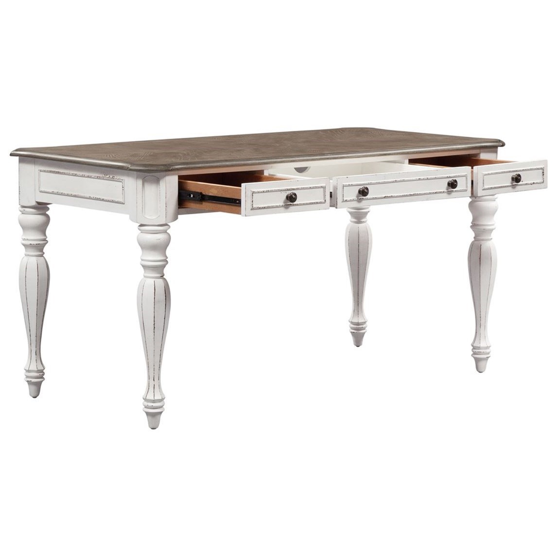 Magnolia manor antique shop white writing desk